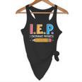 I E P I Encourage Progress Special Education Teacher Flowy Tank, novelty gifts, funny gifts