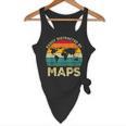 Easily Distracted By Maps Geography Teacher Flowy Tank, novelty gifts, funny gifts Easily Distracted By Maps Geography Teacher Flowy Tank, novelty gifts, funny gifts