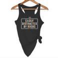 Easily Distracted By Rocks Geology Teacher Flowy Tank, novelty gifts, funny gifts Easily Distracted By Rocks Geology Teacher Flowy Tank, novelty gifts, funny gifts