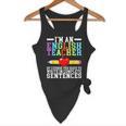 Im English Teacher You Have To Write In Complete Sentences Flowy Tank, novelty gifts, funny gifts Im English Teacher You Have To Write In Complete Sentences Flowy Tank, novelty gifts, funny gifts