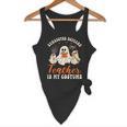 Exhausted Daycare Teacher Is My Costume Halloween Ghost Fun For Men Women Flowy Tank, novelty gifts, funny gifts Exhausted Daycare Teacher Is My Costume Halloween Ghost Fun For Men Women Flowy Tank, novelty gifts, funny gifts