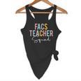 FACS Teacher Squad Colorful Appreciation Day Back To School Men Women Girls Kids Flowy Tank, novelty gifts, funny gifts