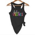 Feliz Viernes Happy Friday Spanish Teacher Friday Spanish Sp Flowy Tank, novelty gifts, funny gifts