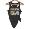 Fluent In Math And Sarcasm Teacher Appreciation Day Gift Flowy Tank, novelty gifts, funny gifts Fluent In Math And Sarcasm Teacher Appreciation Day Gift Flowy Tank, novelty gifts, funny gifts
