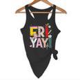 Fri-Yay Happy Friday Lovers Teacher Weekend Women Flowy Tank, novelty gifts, funny gifts Fri-Yay Happy Friday Lovers Teacher Weekend Women Flowy Tank, novelty gifts, funny gifts