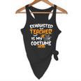 Fun Halloween Sayings Quotes Exhausted Teacher Is My Costume -Adults Short Sleeve Halloween Teacher T-Shirt Small Flowy Tank, novelty gifts, funny gifts Fun Halloween Sayings Quotes Exhausted Teacher Is My Costume -Adults Short Sleeve Halloween Teacher T-Shirt Small Flowy Tank, novelty gifts, funny gifts
