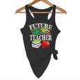 Future Teacher With Canyon And Book Teacher Men Women Girls Kids Flowy Tank, novelty gifts, funny gifts