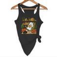 Ghost Library Reading Books Halloween Librarian Teacher Flowy Tank, novelty gifts, funny gifts