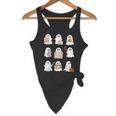 Ghost Speech Therapy Teacher Spooky Season Halloween Flowy Tank, novelty gifts, funny gifts