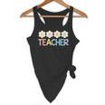 Groovy Teacher Cute Daisy Flower Retro Back To School Flowy Tank, novelty gifts, funny gifts Groovy Teacher Cute Daisy Flower Retro Back To School Flowy Tank, novelty gifts, funny gifts