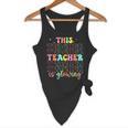 Groovy This Teacher Is Glowing Hello Summer End Of School Flowy Tank, novelty gifts, funny gifts Groovy This Teacher Is Glowing Hello Summer End Of School Flowy Tank, novelty gifts, funny gifts