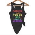 Growth Mindset Teacher Positive Message Inspirational Quote Flowy Tank, novelty gifts, funny gifts