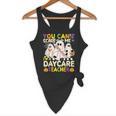 Halloween You Can't Scare Me I'm a Daycare Teacher Ghost Flowy Tank, novelty gifts, funny gifts