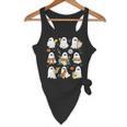 Halloween Ghost Music Teacher Playing Instruments Flowy Tank, novelty gifts, funny gifts Halloween Ghost Music Teacher Playing Instruments Flowy Tank, novelty gifts, funny gifts