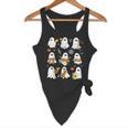Halloween Ghost Playing Musical Instruments Music Teacher Flowy Tank, novelty gifts, funny gifts Halloween Ghost Playing Musical Instruments Music Teacher Flowy Tank, novelty gifts, funny gifts