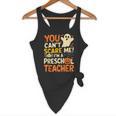 Halloween Preschool Teacher You Can't Scare Me Im A Teacher Flowy Tank, novelty gifts, funny gifts