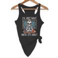 Halloween Teacher I'Ll Just Wait Until It's Quiet Women Flowy Tank, novelty gifts, funny gifts Halloween Teacher I'Ll Just Wait Until It's Quiet Women Flowy Tank, novelty gifts, funny gifts