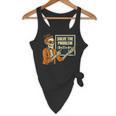 Halloween Teacher Six Seven Meme 6 7 Skeleton Spooky Costume Flowy Tank, novelty gifts, funny gifts