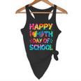 Happy 100th Day Of School Teacher Student 100 Days Tie Dye Men Women Kids Flowy Tank, novelty gifts, funny gifts Happy 100th Day Of School Teacher Student 100 Days Tie Dye Men Women Kids Flowy Tank, novelty gifts, funny gifts