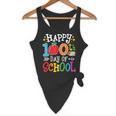 Happy 100th Day Of School Teachers 100 Days Of School Kids Flowy Tank, novelty gifts, funny gifts