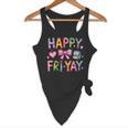 Happy Fri-Yay Teacher Fry Yay Friday Weekend Cute Fri-Yay Flowy Tank, novelty gifts, funny gifts