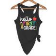 Hello First Grade Team 1st Grade Back To School Teacher Kids Flowy Tank, novelty gifts, funny gifts Hello First Grade Team 1st Grade Back To School Teacher Kids Flowy Tank, novelty gifts, funny gifts