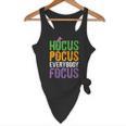 Hocus Pocus Everybody Focus Teacher Halloween Flowy Tank, novelty gifts, funny gifts Hocus Pocus Everybody Focus Teacher Halloween Flowy Tank, novelty gifts, funny gifts