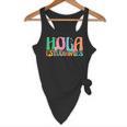Hola Estudiantes Maestra Back To School Spanish Teacher Flowy Tank, novelty gifts, funny gifts Hola Estudiantes Maestra Back To School Spanish Teacher Flowy Tank, novelty gifts, funny gifts