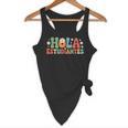 Hola Estudiantes Spanish Teacher Flowy Tank, novelty gifts, funny gifts