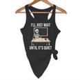 I'Ll Just Wait Until It's Quiet Skeleton Teacher Halloween Flowy Tank, novelty gifts, funny gifts I'Ll Just Wait Until It's Quiet Skeleton Teacher Halloween Flowy Tank, novelty gifts, funny gifts