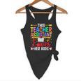Instructional Assistant Loves Her Kids Teacher Assistant Flowy Tank, novelty gifts, funny gifts