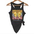 Interventionist Teacher Groovy Coquette Bow Back To School Flowy Tank, novelty gifts, funny gifts Interventionist Teacher Groovy Coquette Bow Back To School Flowy Tank, novelty gifts, funny gifts