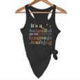 It's A Beautiful Day For Language Learning ESL Teacher ESOL Flowy Tank, novelty gifts, funny gifts
