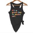 It's A Good Day To Make Some Art Artist Art Teacher Flowy Tank, novelty gifts, funny gifts It's A Good Day To Make Some Art Artist Art Teacher Flowy Tank, novelty gifts, funny gifts