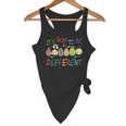It's Ok To Be Different Apple Teacher Autism Awareness Flowy Tank, novelty gifts, funny gifts