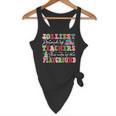 Jolliest Bunch Of Teachers This Side Of The Playground X-Mas Flowy Tank, novelty gifts, funny gifts Jolliest Bunch Of Teachers This Side Of The Playground X-Mas Flowy Tank, novelty gifts, funny gifts