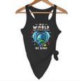 Be Kind Dolphin Autism Awareness Back To School Teacher Men Women Kids Flowy Tank, novelty gifts, funny gifts Be Kind Dolphin Autism Awareness Back To School Teacher Men Women Kids Flowy Tank, novelty gifts, funny gifts