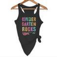 KINDERGARTEN ROCKS Teacher Crew Rock Star Kinder Team Flowy Tank, novelty gifts, funny gifts KINDERGARTEN ROCKS Teacher Crew Rock Star Kinder Team Flowy Tank, novelty gifts, funny gifts