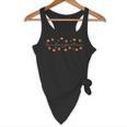 Kindergarten Teacher Pumpkin Autumn Leaves Kinder Team Fall Flowy Tank, novelty gifts, funny gifts