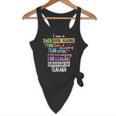 I Am A Kindergarten Teacher Shirt Creative Flowy Tank, novelty gifts, funny gifts