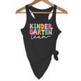 Kindergarten Team Teacher Back To School Kindergarten Squad Flowy Tank, novelty gifts, funny gifts