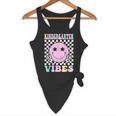 Kindergarten Vibes First Day Of School Kindergarten Teacher Flowy Tank, novelty gifts, funny gifts