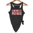 Kindness Matters Anti Bullying Shirts Teacher Child Flowy Tank, novelty gifts, funny gifts