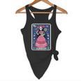 La Maestra Halloween Mexican Bingo Card Teacher Lottery Card Flowy Tank, novelty gifts, funny gifts La Maestra Halloween Mexican Bingo Card Teacher Lottery Card Flowy Tank, novelty gifts, funny gifts
