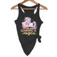 LEARNING IS MAGICAL TEACHER UNICORN BACK TO SCHOOL UNICORN Flowy Tank, novelty gifts, funny gifts LEARNING IS MAGICAL TEACHER UNICORN BACK TO SCHOOL UNICORN Flowy Tank, novelty gifts, funny gifts