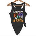 Librarian Boo Crew Teacher Student Halloween Costume Flowy Tank, novelty gifts, funny gifts Librarian Boo Crew Teacher Student Halloween Costume Flowy Tank, novelty gifts, funny gifts