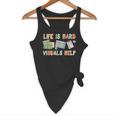 Life Is Hard Visuals Help Special Education SPED Teacher Flowy Tank, novelty gifts, funny gifts Life Is Hard Visuals Help Special Education SPED Teacher Flowy Tank, novelty gifts, funny gifts