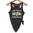 Life Is Hard Visuals Help Special Education Teacher SPED Flowy Tank, novelty gifts, funny gifts Life Is Hard Visuals Help Special Education Teacher SPED Flowy Tank, novelty gifts, funny gifts