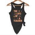 The Life Of A Teacher Back To School Women Men Flowy Tank, novelty gifts, funny gifts