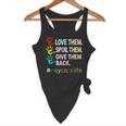 Love Daycare Provider Childcare Teacher Tie Dye Flowy Tank, novelty gifts, funny gifts Love Daycare Provider Childcare Teacher Tie Dye Flowy Tank, novelty gifts, funny gifts